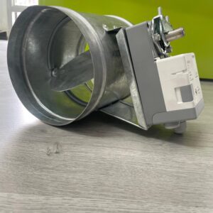 damper redondo eléctrico